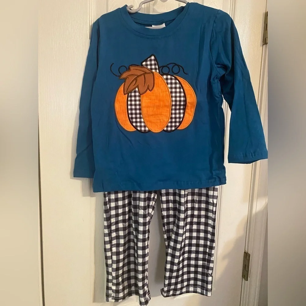 New Pumpkin Outfit - size‎ 5